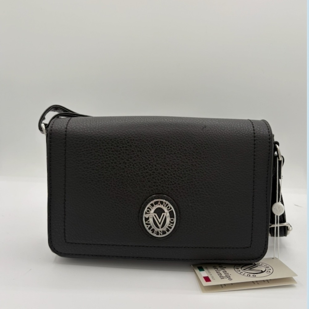 Valentino Orlandi Black Crossbody Bag